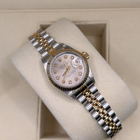 Rolex DateJust Stud Condition, Aftermarket Dial (Ref. 69173)