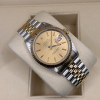Rolex DateJust 36mm, Champagne Dial (Ref. 16233)