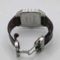 Cartier Santos 100 XL on Leather (Ref. 2656)