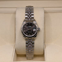 Rolex DateJust 28mm, Grey Roman Dial (Ref. 279174)