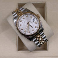 Rolex DateJust 36mm, Two Tone, Anniversary Diamond Dial (Ref. 116233)