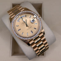 Rolex Day-Date 40 Factory Diamond Bezel / Dial (Ref. 228348RBR)