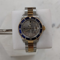 Rolex Submariner Two Tone, Serti Sapphire Dial (Ref. 16613LB)