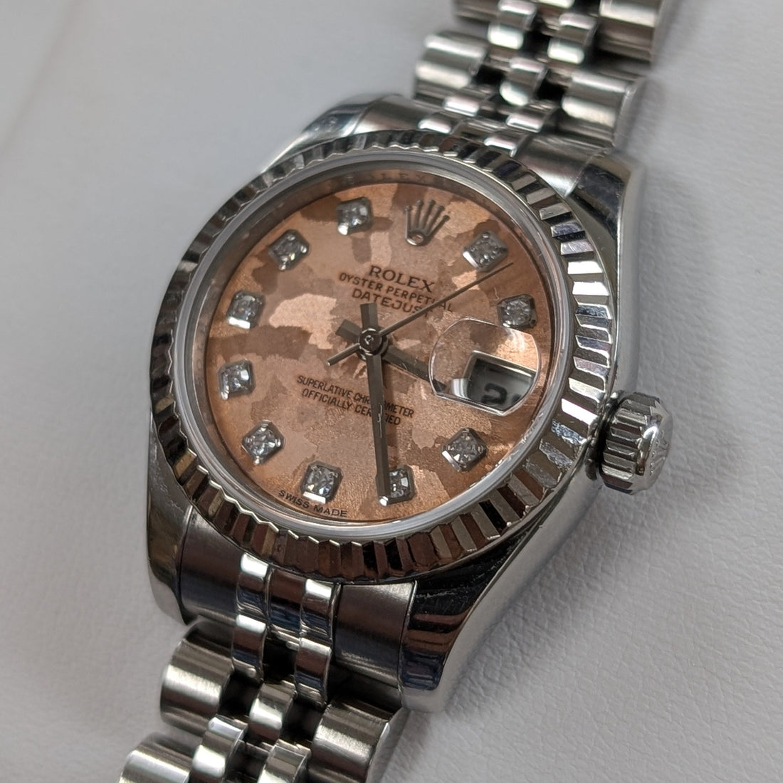 Rolex DateJust 26mm, Rare Gold Dust Dream Dial (Ref. 179174)
