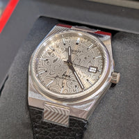 Tissot PRX Damascus Steel, 38mm on Leather (Ref. T137.807.96.081.00)