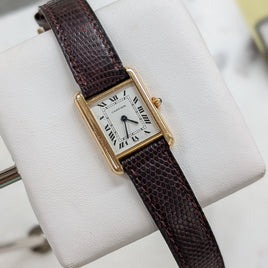 Cartier Tank Louis Small, Yellow Gold, PARIS STAMPED (Ref 8660)