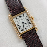 Cartier Tank Louis Small, Yellow Gold, PARIS STAMPED (Ref 8660)