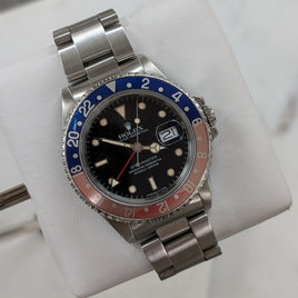 Rolex GMT-Master "Pepsi" Vintage All Original (Ref. 16750)