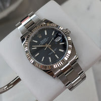 Rolex DateJust 41mm, Blue Stick Dial, Oyster Bracelet (Ref. 126334)