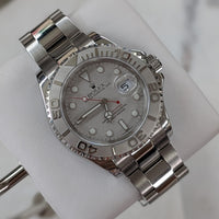 Rolex Yacht-Master 40mm Platinum Bezel (Red. 16622)