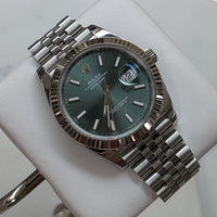 Rolex DateJust 41mm Mint Green Dial, Jubilee (ref. 126334)