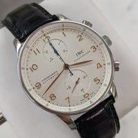 IWC Portuguieser White Dial Rose Indices (Ref. IW371445)