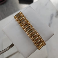 Rolex Day-Date 36mm, Blue Vignette String Diamond Dial (Ref. 18038)