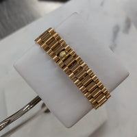 Rolex Day-Date 36mm, Champagne String Diamond Dial with Sapphire (Ref. 18238)