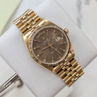 Rolex Day-Date 36mm "Havana Candlestick" Dial, Jubilee (Ref. 18038)