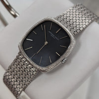 Audemars Piguet Cobra, Old Style, Woven Bracelet, 18k White Gold