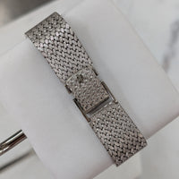 Audemars Piguet Cobra, Old Style, Woven Bracelet, 18k White Gold