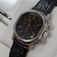 Daniel Roth Chronograph, Black Dial with Rose (S247)