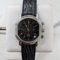 Daniel Roth Chronograph, Black Dial with Rose (S247)