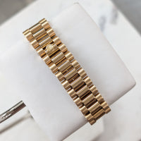 Rolex Red Jasper Dial DateJust, 18k Yellow Gold on President Band (Ref. 1601)