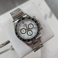 Rolex Cosmograph Daytona Panda New Reference Ref. 126500LN