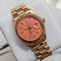 Rolex Pink Stella Dial Day-Date 36mm, 18k Yellow Gold (Ref. 1803)