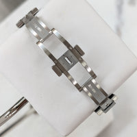 Audemars Piguet Lady Royal Oak Ice Blue Dial, Diamond Bezel (Ref. 77321ST)