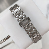 Audemars Piguet Lady Royal Oak Ice Blue Dial, Diamond Bezel (Ref. 77321ST)