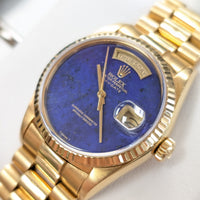 Rolex Day-Date 36mm, Lapis Dial (Ref. 18038)