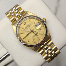 Rolex Oyster Perpetual Date, Linen Dial (Ref. 1503)
