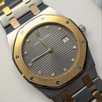 Audemars Piguet Royal Oak, Two Tone, Grey Diamond Dial (Ref. 56175SA)