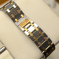 Audemars Piguet Royal Oak, Two Tone, Grey Diamond Dial (Ref. 56175SA)