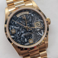 Rolex Day-Date 36 "Ammonite" Stone Dial Ref. 18208