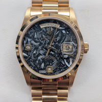 Rolex Day-Date 36 "Ammonite" Stone Dial Ref. 18208