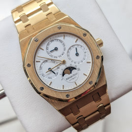 Audemars Piguet Royal Oak Perpetual Calendar, 18k Gold (Ref. 25654BA)