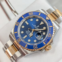 Rolex Submariner Two-Tone Blue Dial "Bluesy" (Ref. 126613LB)