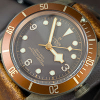 Tudor Black Bay Bronze, Orange Bezel (Ref. M79250BA)