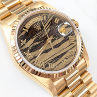 Rolex 36mm Day-Date President, Obsidian Dial (Ref. 18238)