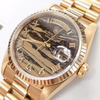 Rolex 36mm Day-Date President, Obsidian Dial (Ref. 18238)