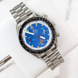 Omega Speedmaster Schumacher Reduced, Blue "Cart" Dial (Ref. 3510.80)