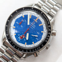 Omega Speedmaster Schumacher Reduced, Blue "Cart" Dial (Ref. 3510.80)