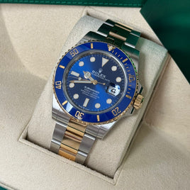 Rolex Submariner Two-Tone Blue Dial "Bluesy" (Ref. 126613LB)